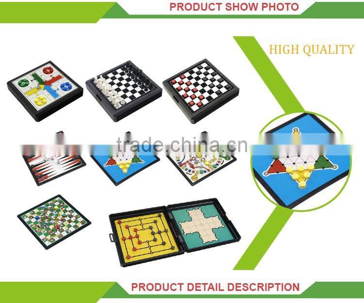 Intelligence toys magnetic chess game kid play chess game now