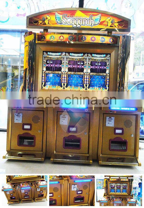kids coin operated pyramid of saqqarab video redemption game machines