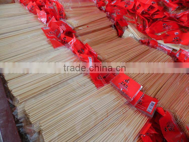 Eco-friendly rotating 5mm bamboo sticks skewers