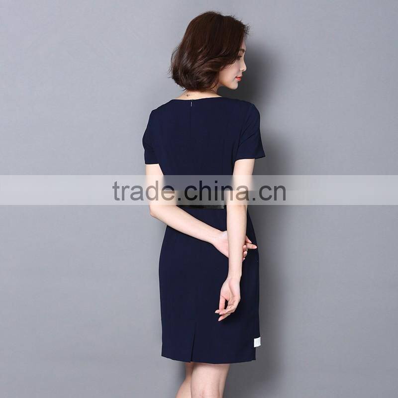 2016 wholesale elegant office ladies mature ladies modern dresses
