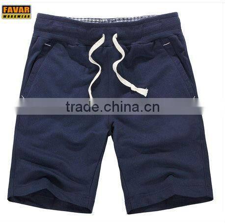 orient way garment relastic casual cotton men's five minutes pants