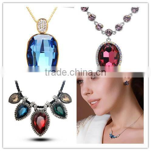 Octagon Facetted Cut Crystal Blue Fancy Stone;Whoesale gemstone