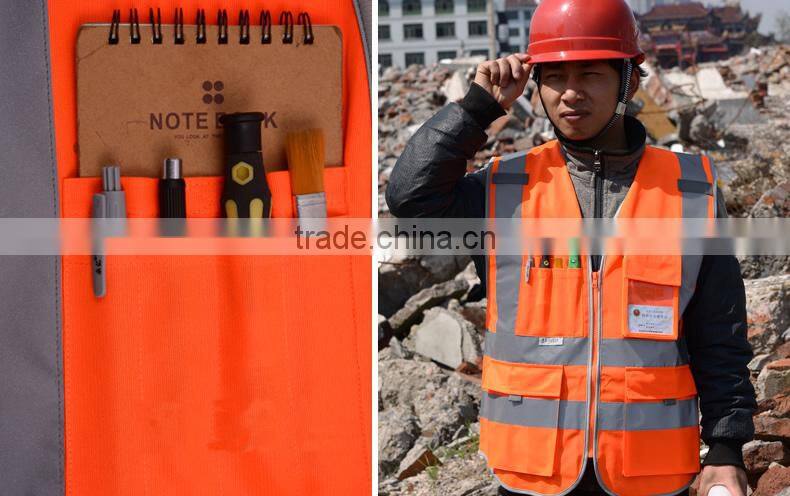 high visible reflective vest , custom made reflective vest factory