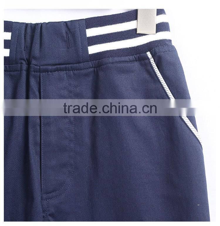 OEM Primary Kids Cotton School Uniform Short Pants