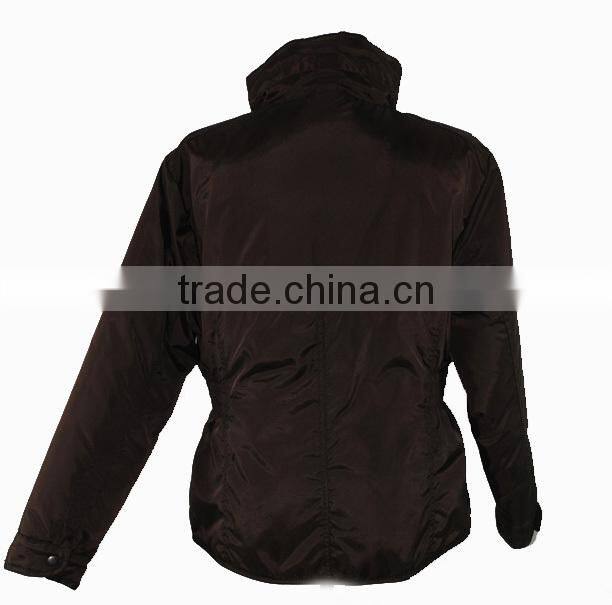 2014 European Style Waterproof Men's Winter Jackets With Stand Collar Hoodless OEM