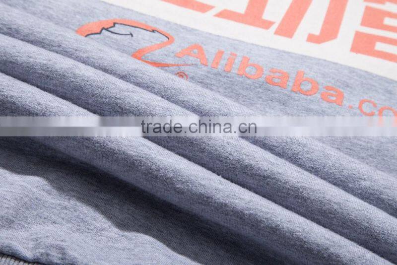 2016 NEW style top trend tall plain grey pull over ALIBABA work hoody unisex hoodie