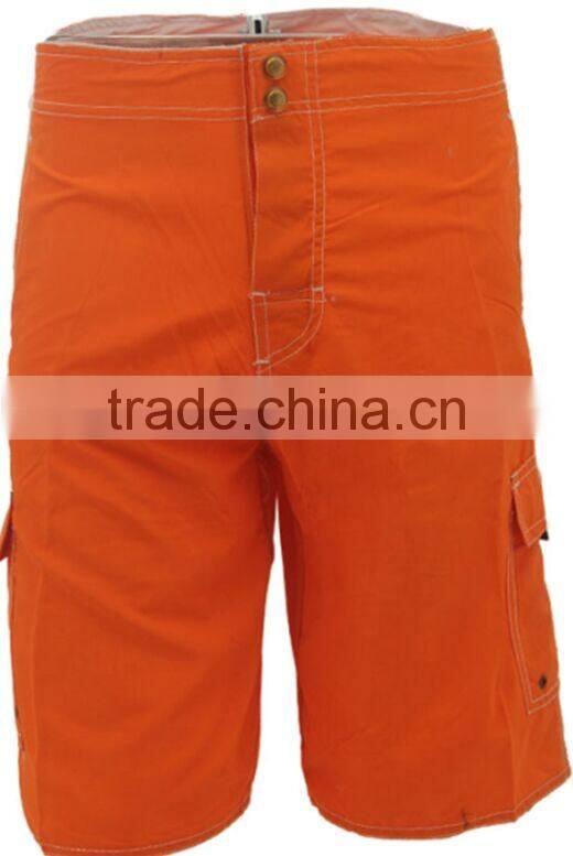 Multi-pocket board shorts men summer shorts