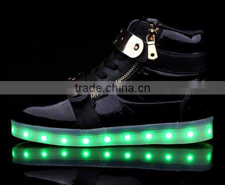 2017 New style led lights shoes fashion unisex flashing shoe wholesale