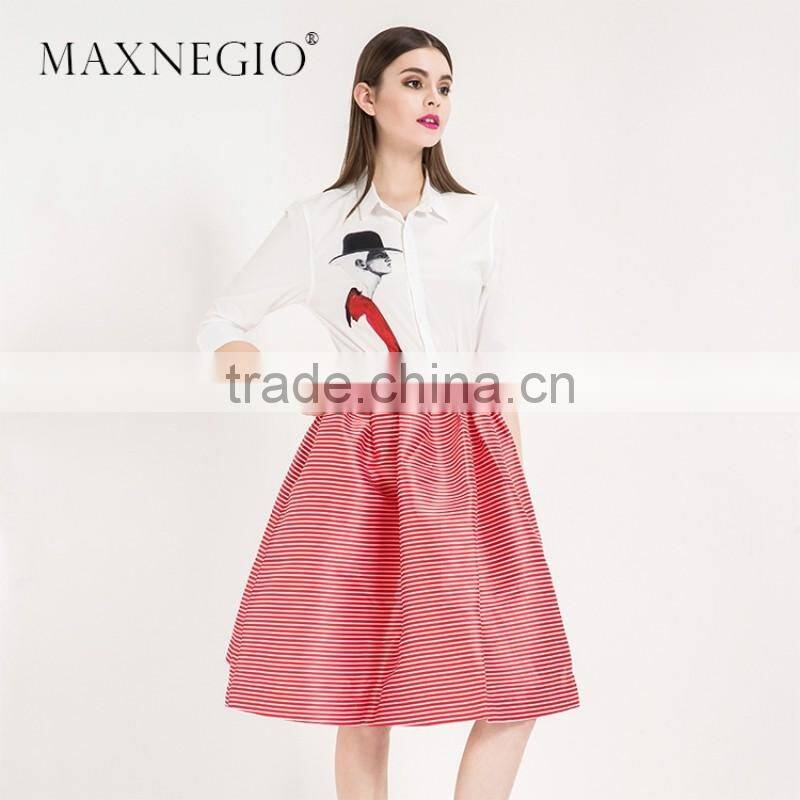 Nice design high end fashion wholesale clothing ladies wear formal elegant casual dress designs 2016