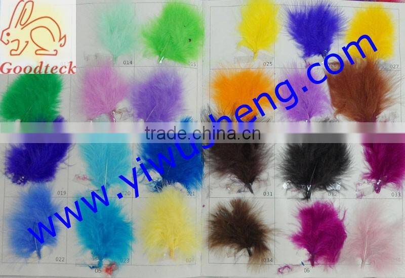 wholesale beautiful cheap ostrich puffs for hair accessory