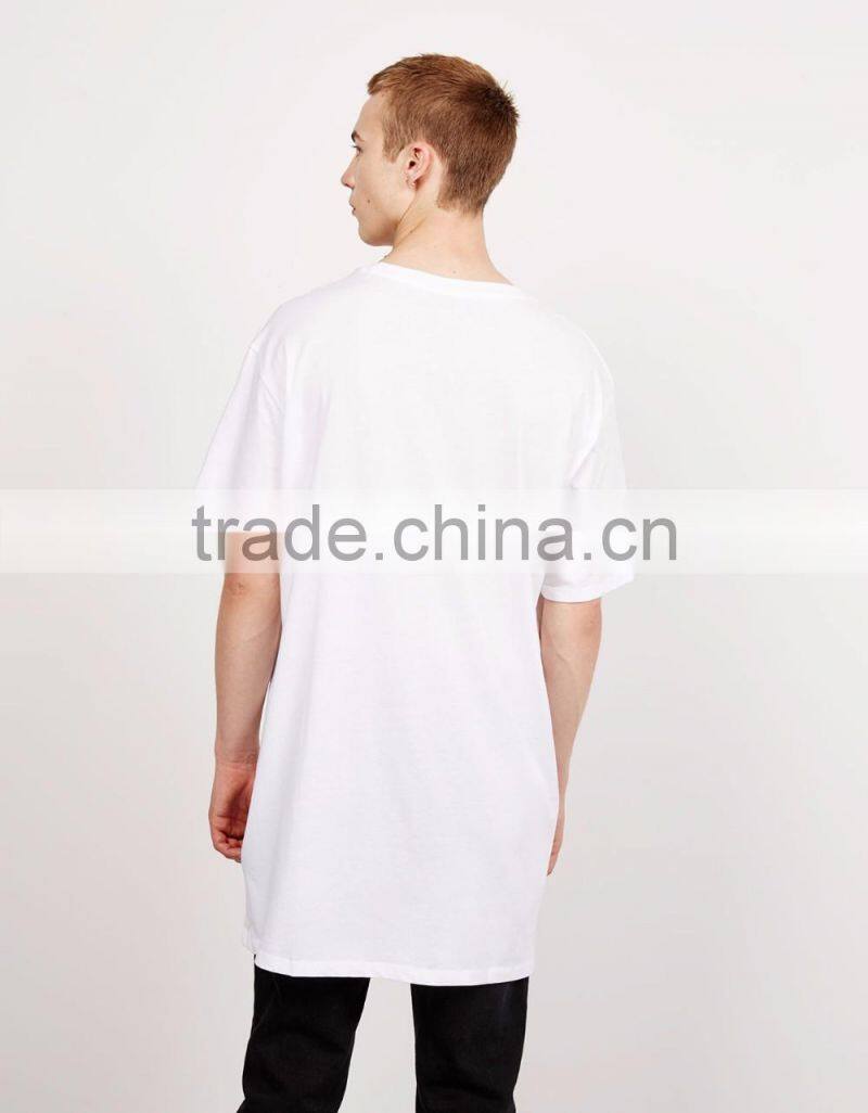 High Quality Wholesale Cotton White Streetwear Mens American Apparel Tshirt OEM Modern Screen Printing Tees