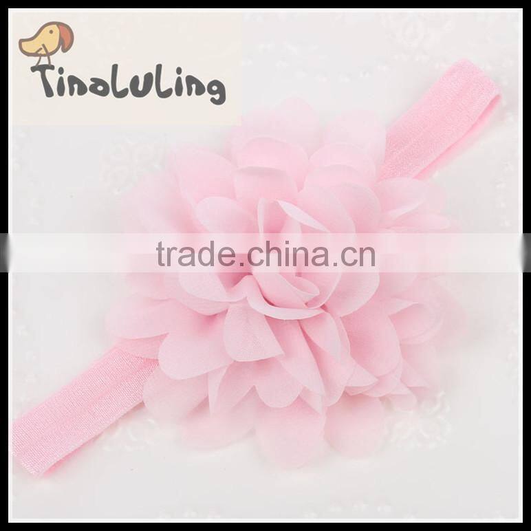 2015 Shabby Flower Baby Kids Headband With Elastic ,Top Baby Headband