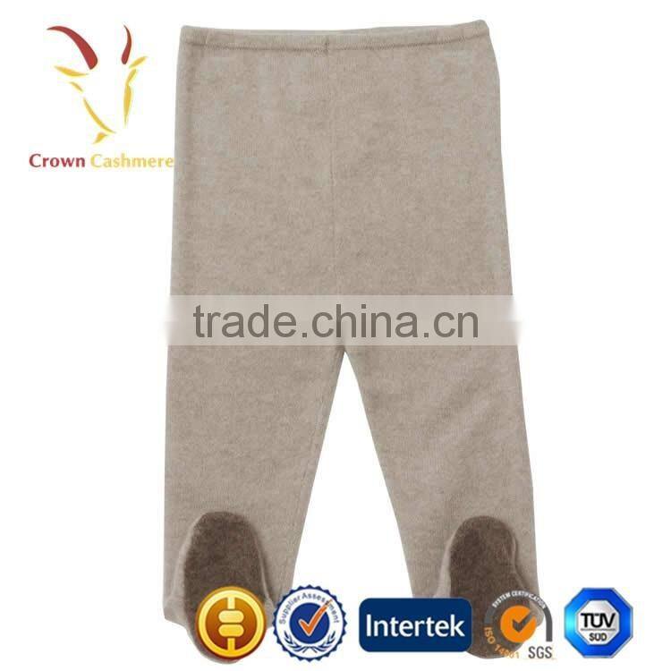 Kids Merino Wool Pants Cashmere Long Underwear