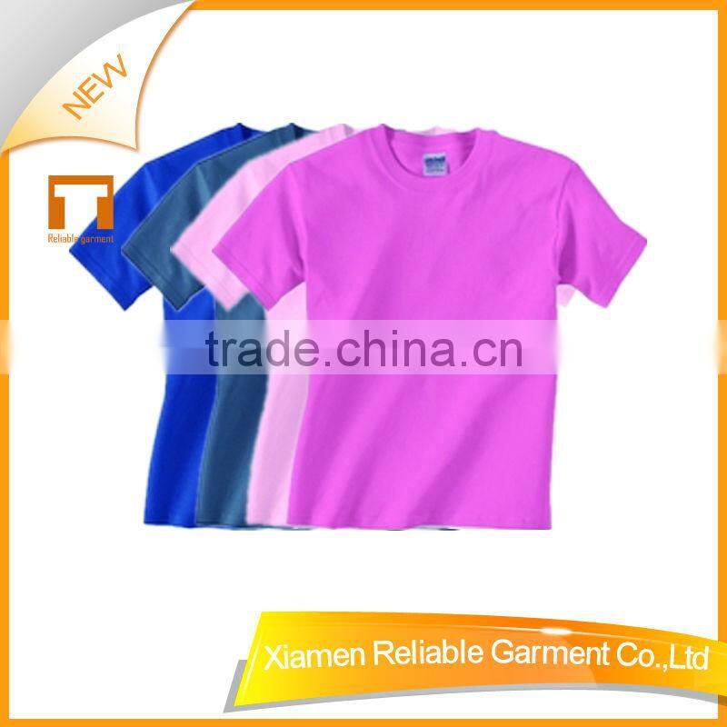 2016 160GSM 100% cotton tshirts for children with good quality