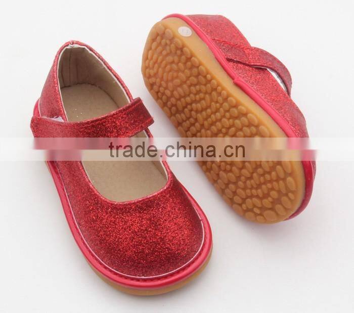 Lovely cool fancy toddler kids wholesale squeaky shoes