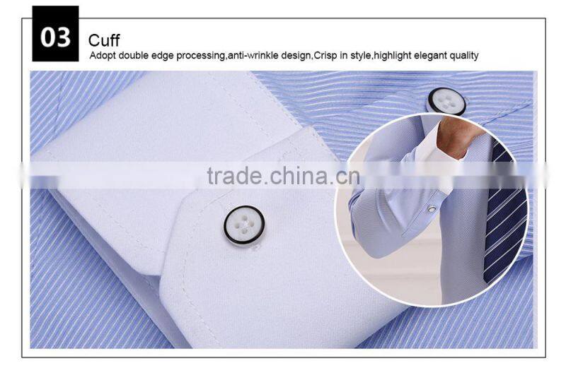 Men's Business slim fit long sleeve shirt of good quality (DSHM104)