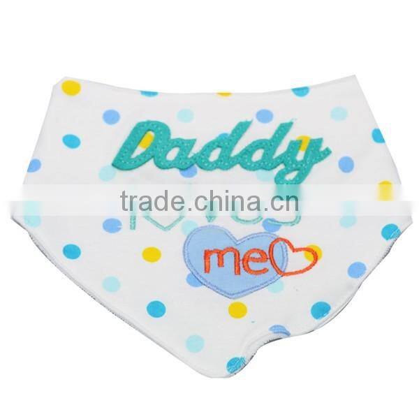 Eco-Friendly baby bandana bibs organic cotton
