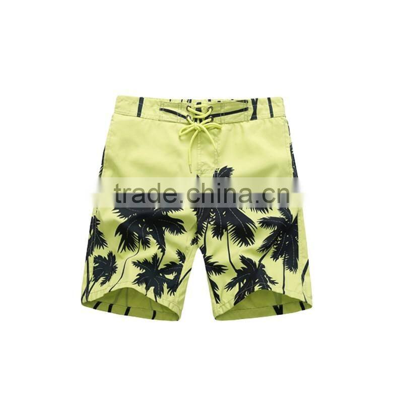 Boys summer quick dry beachwear family full printed shorts/bottoms