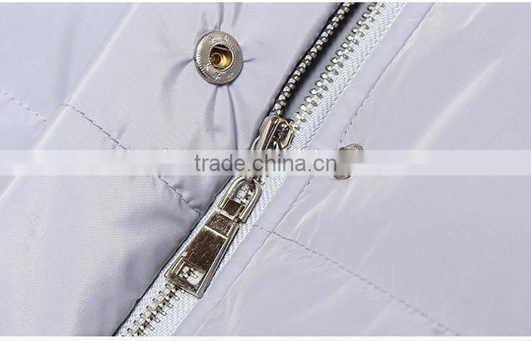 2016 latest designs lady formal black stripe winter women's coat for ladies