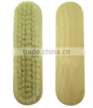 cleaning usage shoe care horse hair shoe brush