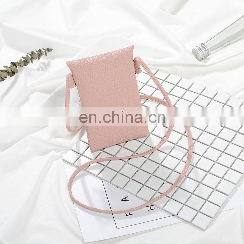 2017 New Handbag Embossed Ring Tassel Bag Shoulder Bag For Mobile Phone