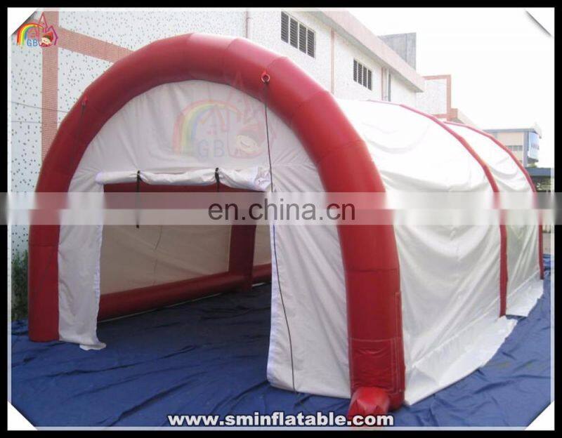 Giant inflatable tent, inflatable orange dome tent, inflatable igloo tent for sport event