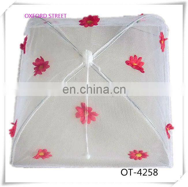 plastic mesh polyester food tent cover mosquito net food cover