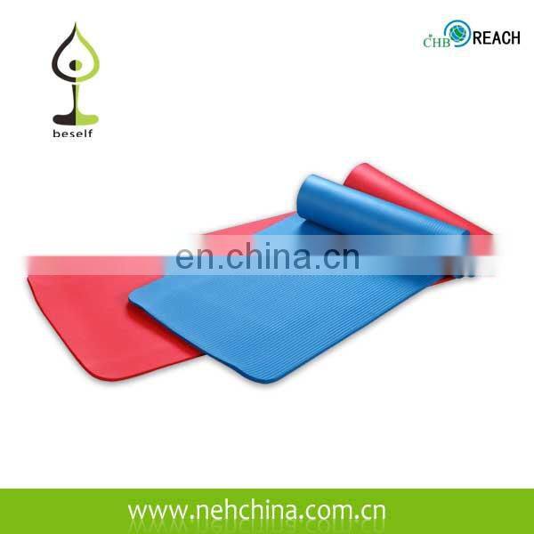 Eco Friendly custom print High Density REACH quality 1.5cm Thicker NBR Yoga Mat
