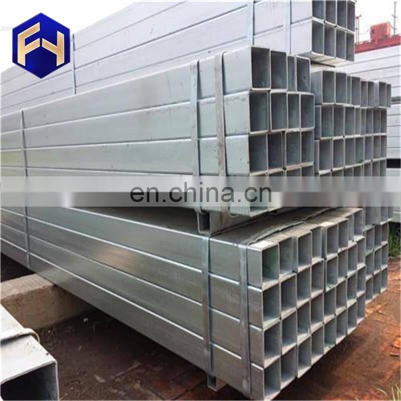 FACO Steel Group ! galvanised/gi astm a500 gr.c galvanized square steel pipe made in China