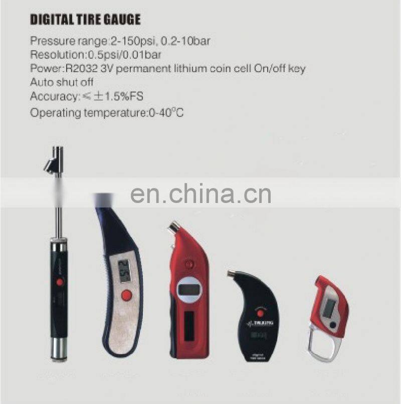 air tire inflator with digital tire pressure gauge