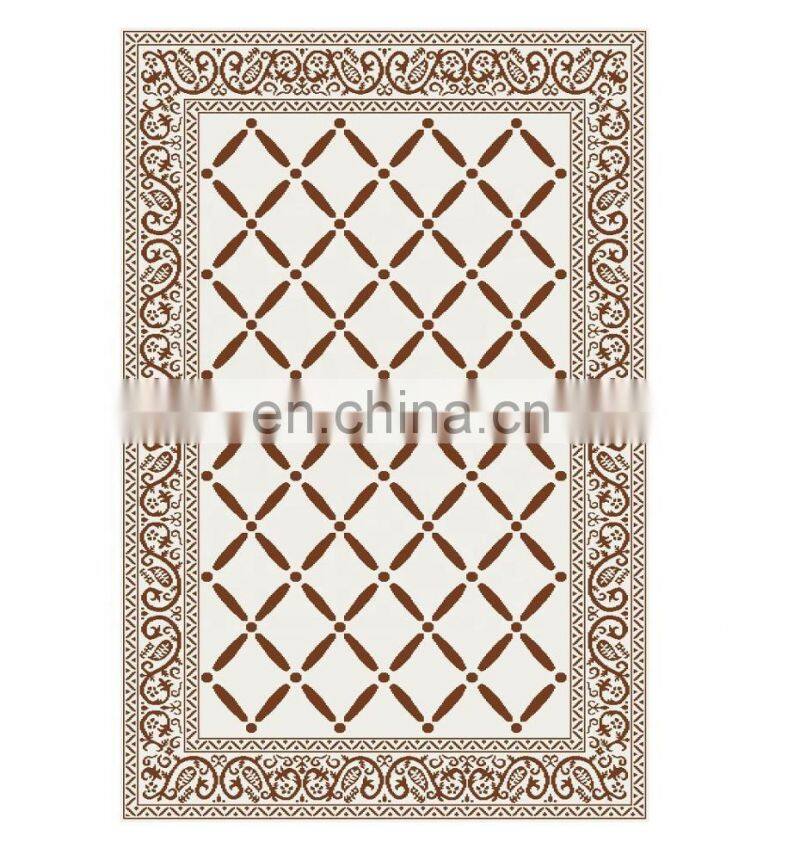 Outdoor product plastic washable customized rug wholesale