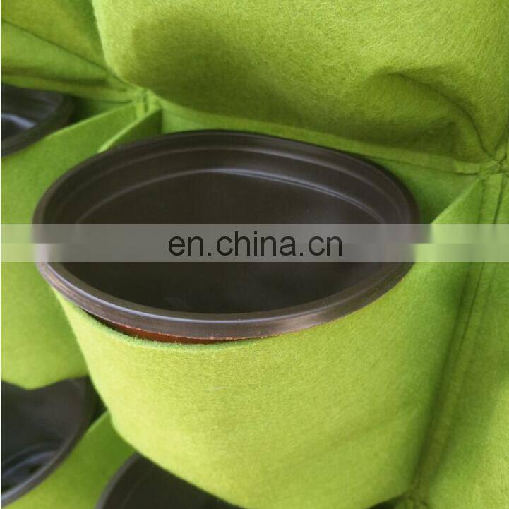 Felt Fabric Hanging Planter Vertical Garden Grow Bags