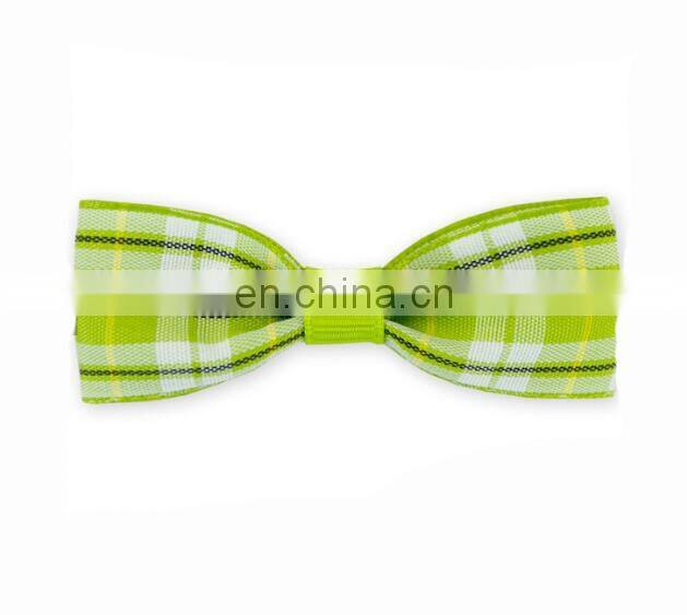 Stylish St Patrick's Day Green Baby Girls Hair Accessories Ribbon New Years Hair Bows Princess Hair Bow