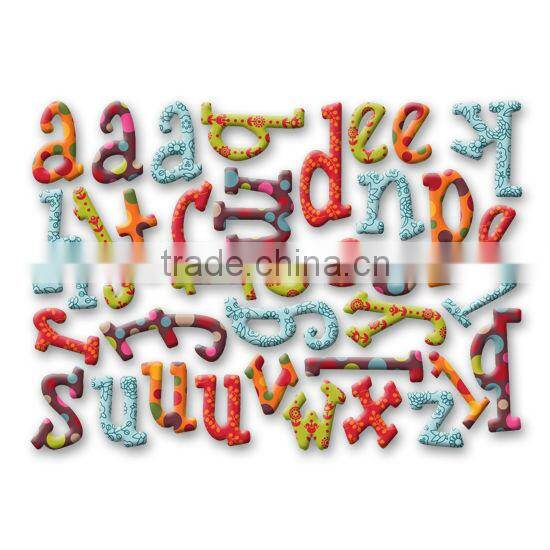 DIY Decor Craft Cube Box Scrapbook Chipboard Alphabet Letter