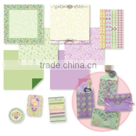 DIY Craft Set Elegant Flower Garden Flower Scrapbook Kit