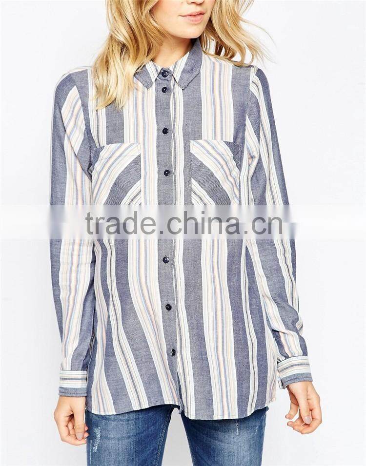 Wholesale spring new style cotton work style office wear maternity shirt clothing