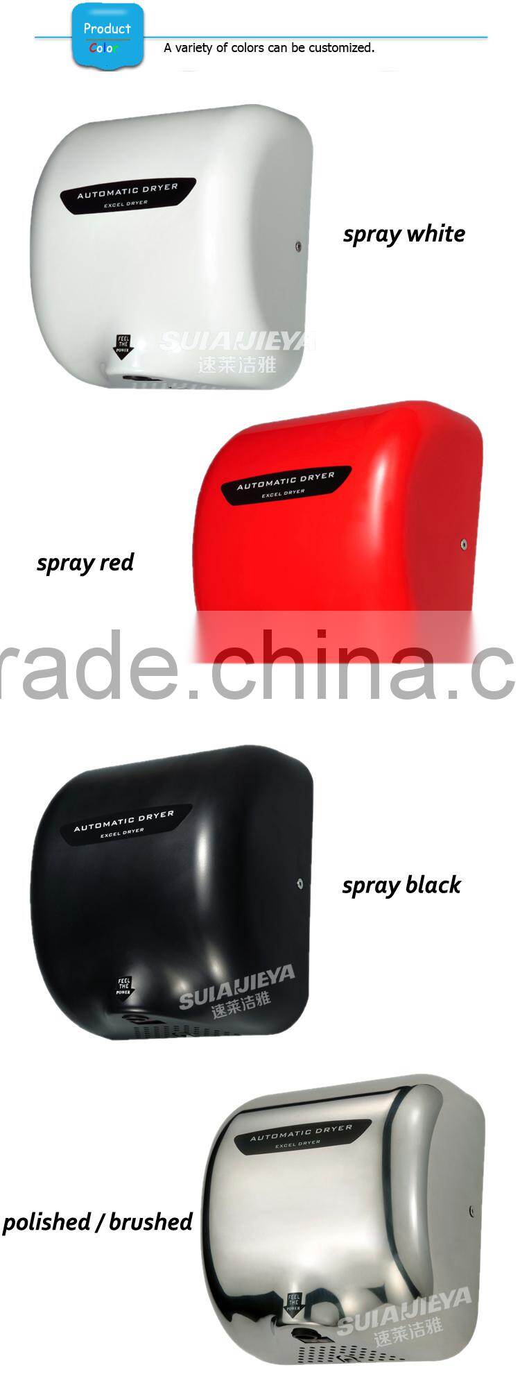 304 stainless steel automatic dryer for hand