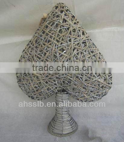 2013 new fashion style willow woven Christmas decoration