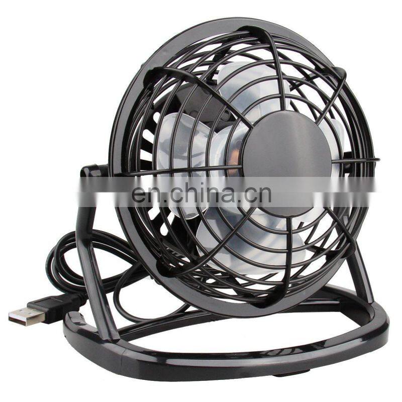 USB Plug Mini Portable Plastic Personal Cooling Cooler USB desk fan