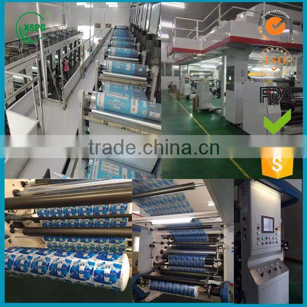 Clear stand up spout pouch for juice packing