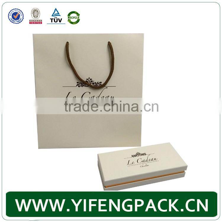 Personalized custom art paper gift paper bag with printing logo