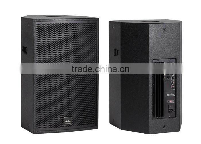 Trade assurance, 15 inch active 2-way full range loudspeaker, stage monitors