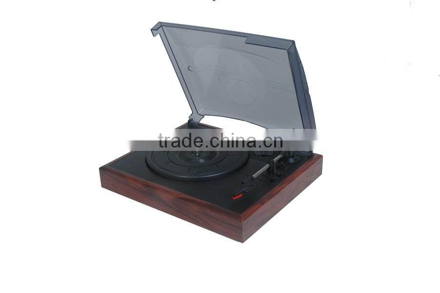 DS-2018:Simple Design! Vintage Vinyl Record Player with PC Recording