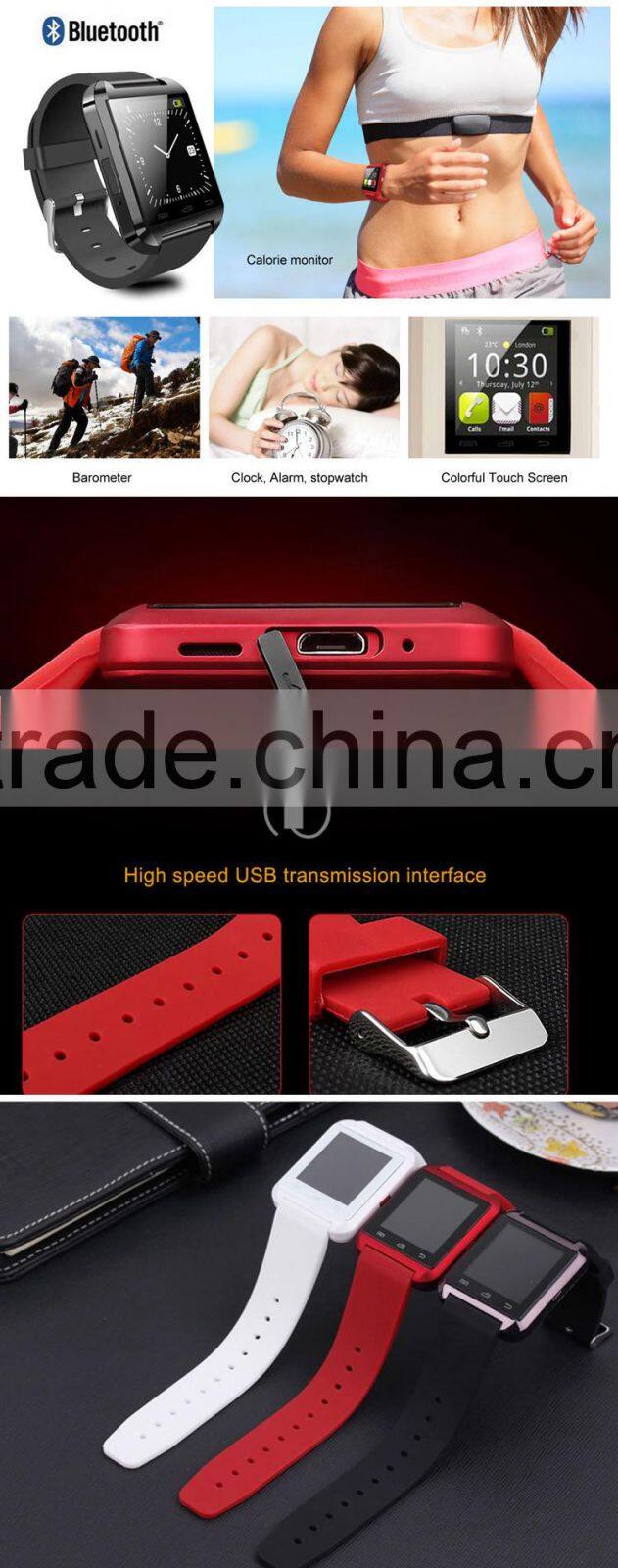 2015 Latest Waterproof Android Smart Watch Phone,New Bluetooth Watch,Bluetooth Watch Phone
