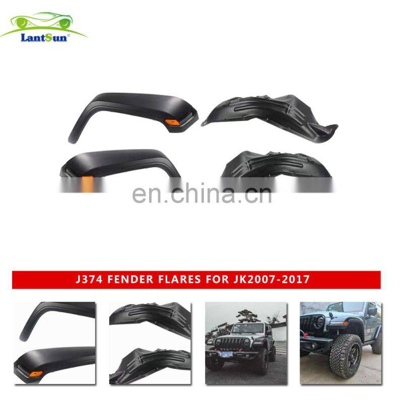 J374 jk Front brow Change JL fender flares for Vehicle for jeep for wrangler JK for jeep JK LANTSUN
