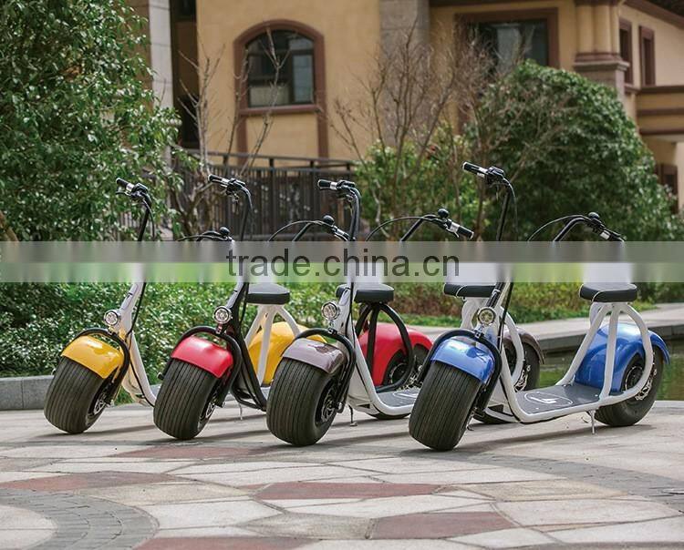 2016 Popular City Scooter 800W Two Wheels Electric Citycoco Self Balancing Motorcycle With Hydraulic Brake Function