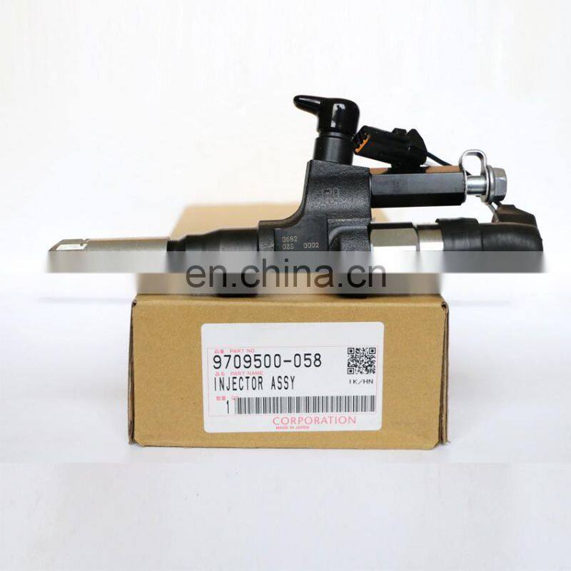 Genuine Diesel Injector 9709500-058,23670-78010(23910-1201A) for common rail injector 095000-058#