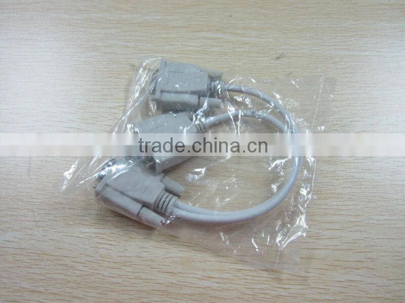 Y Splitter Cable VGA/SVGA 1 computer to 2 Monitors cables