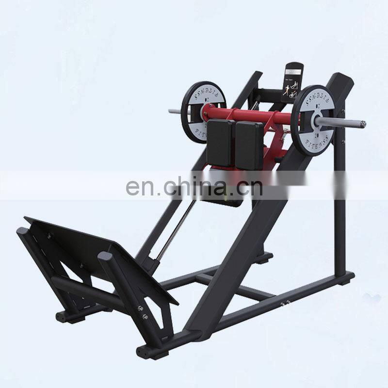 Hammer Strength Hack Squat Leg Press Machine Commercial Gym Equipment Plate Loaded Squat Machine
