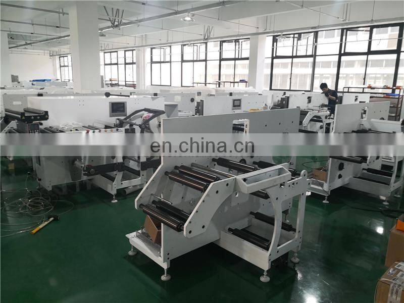 UTM320H High Speed Roll to Roll Automatic Flat bed self-adhesive label sticker Die Cutting Machine